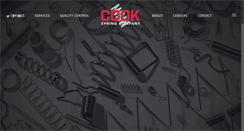 Desktop Screenshot of cookspring.com